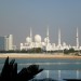 Blick auf die Sheikh Zayed Moschee