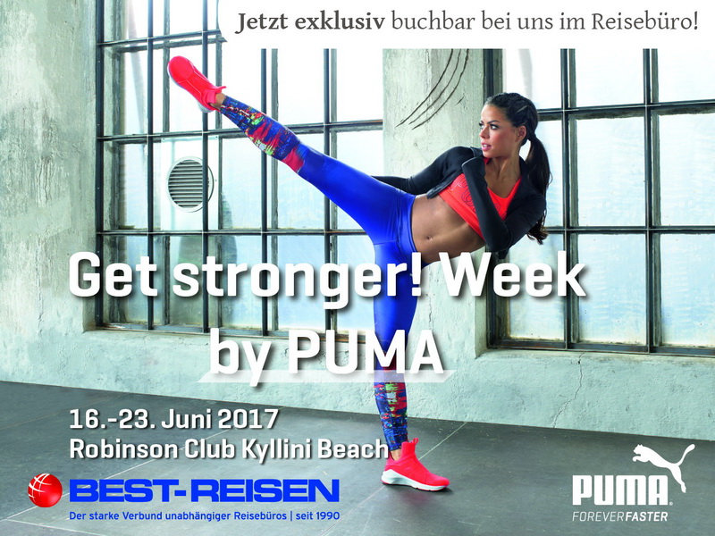 Get stronger Week! by PUMA im ROBINSON Club Kyllini Beach - PUMA Sportwoche